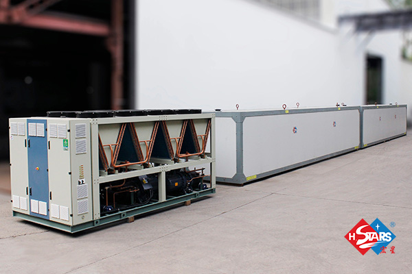 Industrial cooling system maintenance Glycol chiller inspection